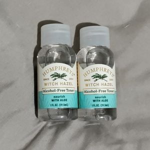 Toner with aloe and witch hazel